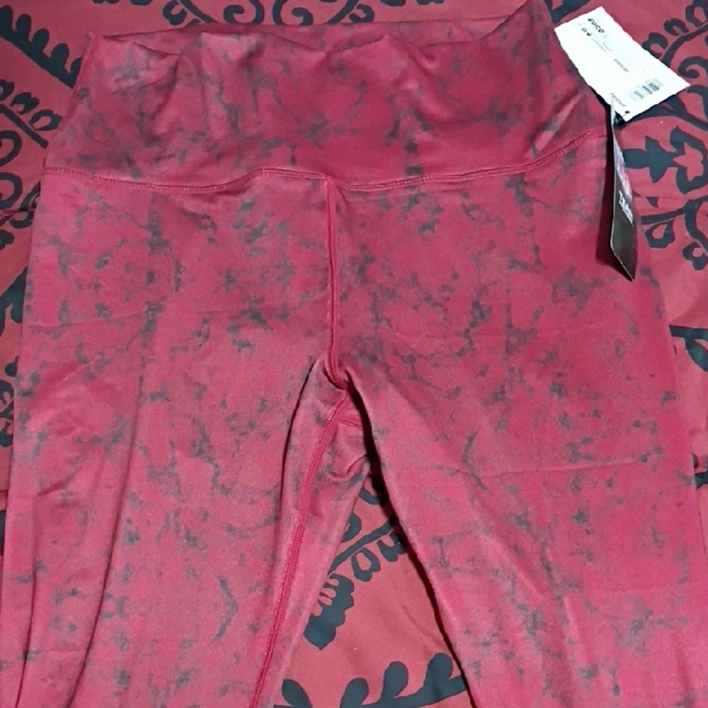 NFL Red and Black Team Apparel Leggings